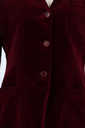 Blazer Aspesi Bordeaux en Coton