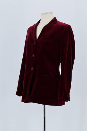 Blazer Aspesi Bordeaux en Coton