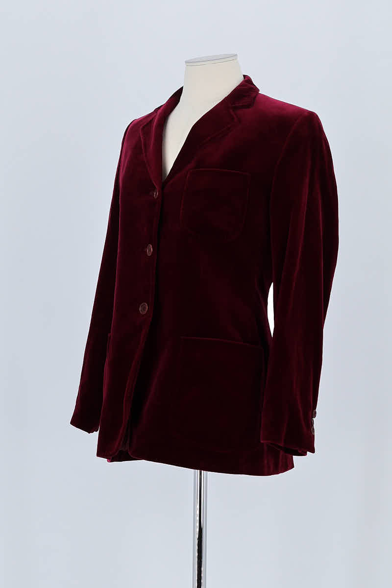 Blazer Aspesi Bordeaux en Coton