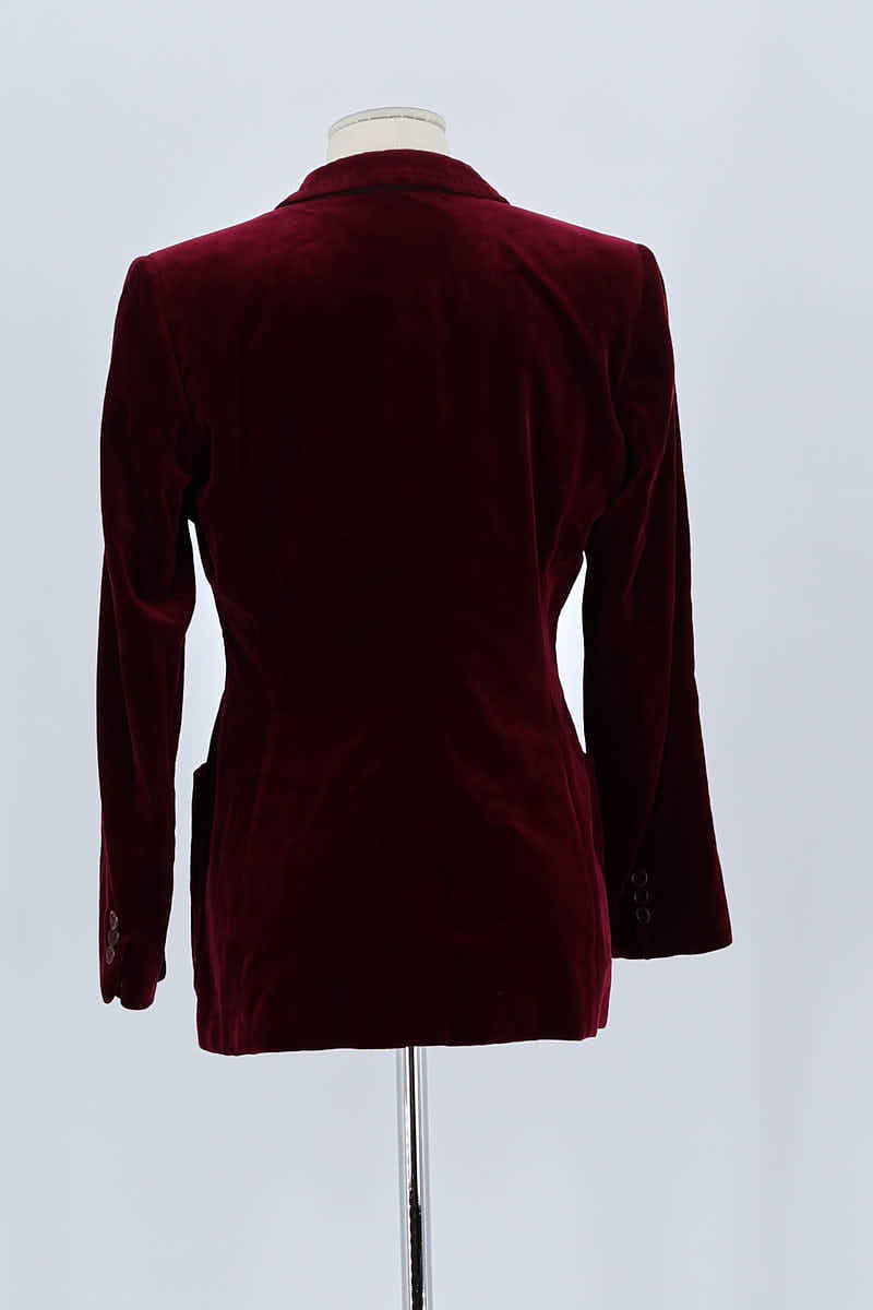 Blazer Aspesi Bordeaux en Coton