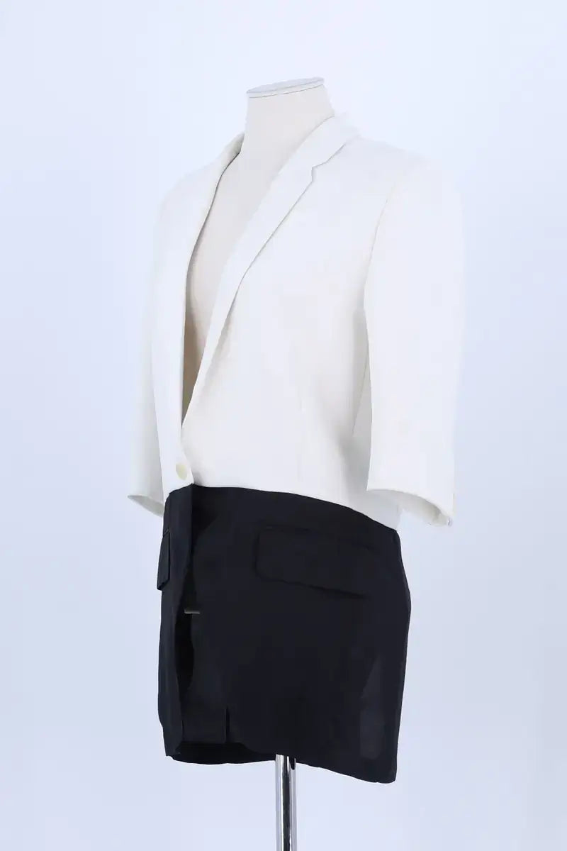 Blazer Barbara Bui Blanc en Synthétique