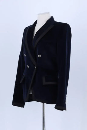 Blazer Barbara Bui Marine en Coton