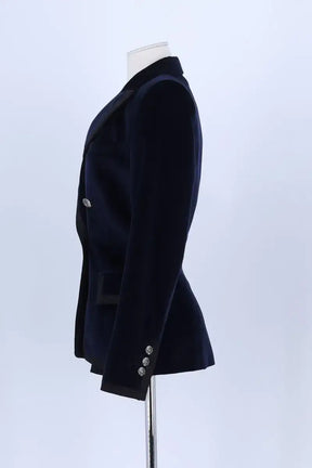 Blazer Barbara Bui Marine en Coton
