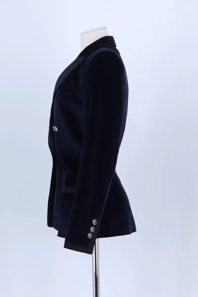 Blazer Barbara Bui Marine en Coton