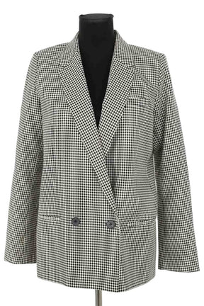 Blazer Barbara Bui Noir en Coton, taille L - Seconde Main