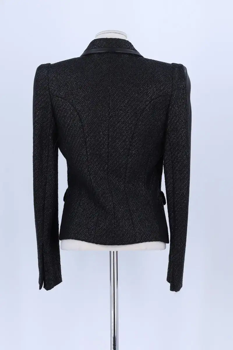 Blazer Barbara Bui Noir en Laine