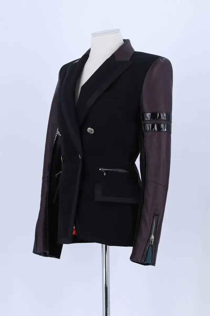Blazer Barbara Bui Noir en Laine