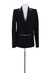 Blazer Barbara Bui Noir en Synthétique, taille M - Seconde Main