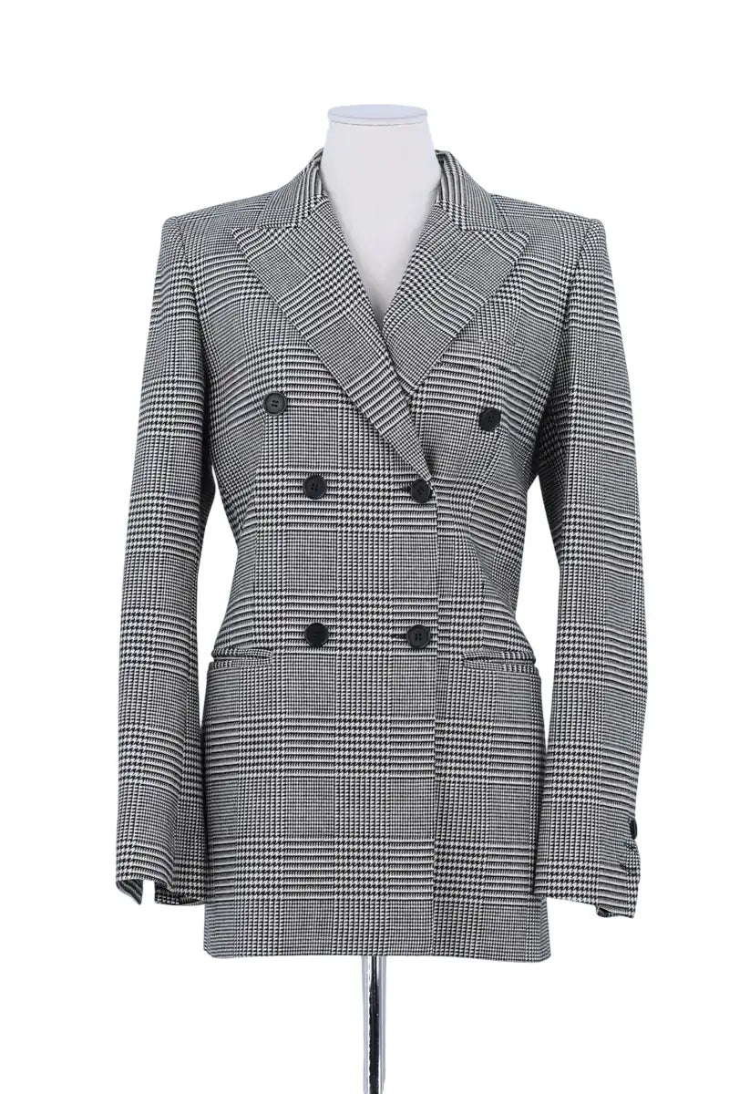 Blazer Barbara Bui Noir en Viscose, taille M - Seconde Main