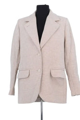 Blazer Ba&Sh Beige en Laine, taille XS - Seconde Main