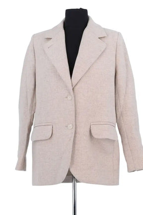 Blazer Ba&Sh Beige en Laine, taille XS - Seconde Main