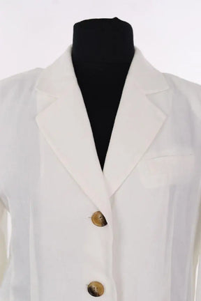Blazer Ba&Sh Blanc en Lin