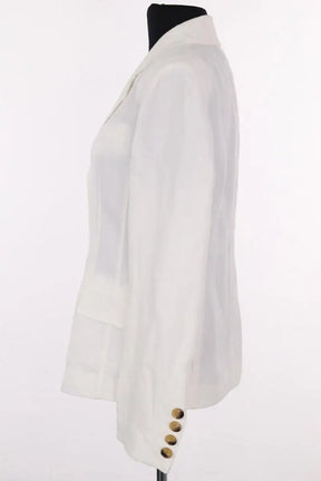 Blazer Ba&Sh Blanc en Lin