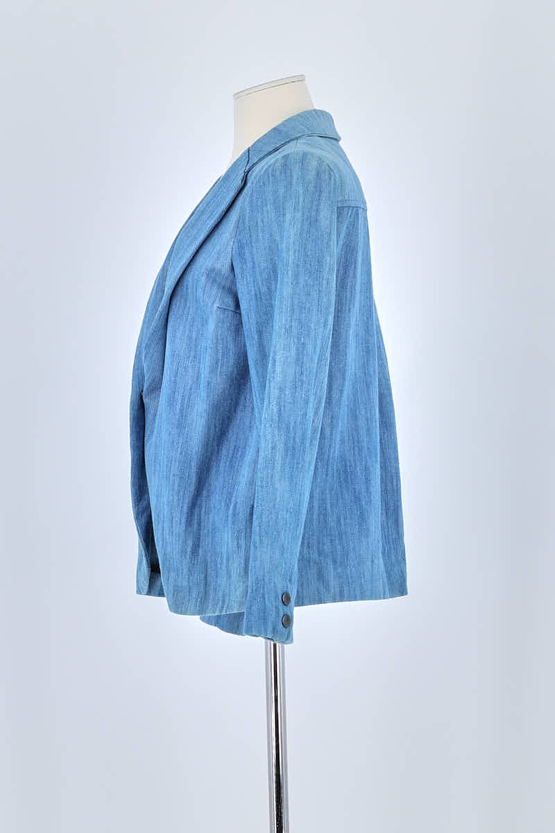 Blazer Bash Bleu en Coton