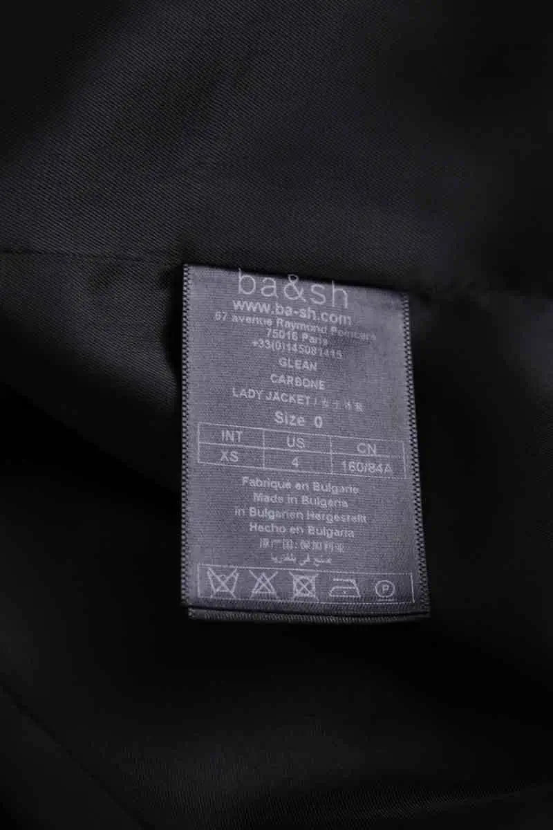 Blazer Ba&Sh Carbone Gris en Synthétique