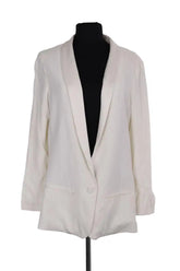 Blazer Ba&Sh Ecru en Viscose, taille XS - Seconde Main