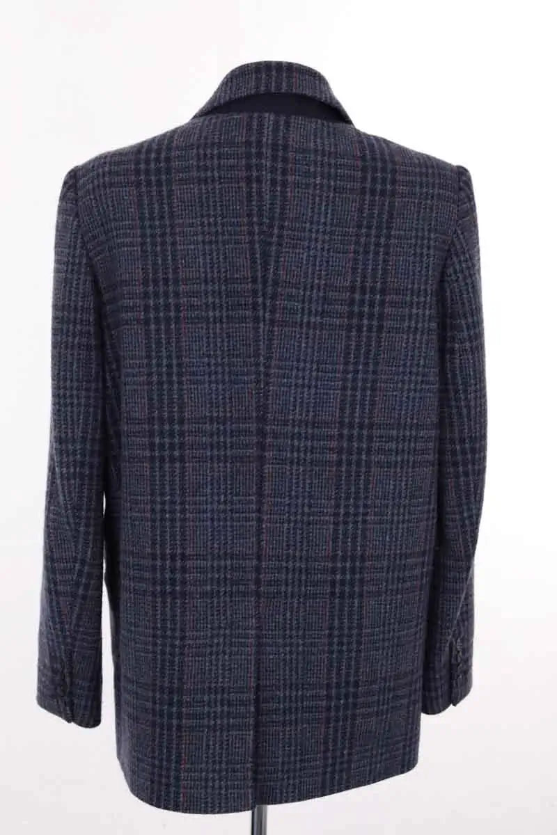 Blazer Ba&Sh Marine en Laine