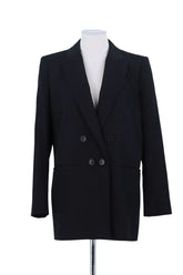 Blazer Ba&Sh Noir en Synthétique, taille S - Seconde Main