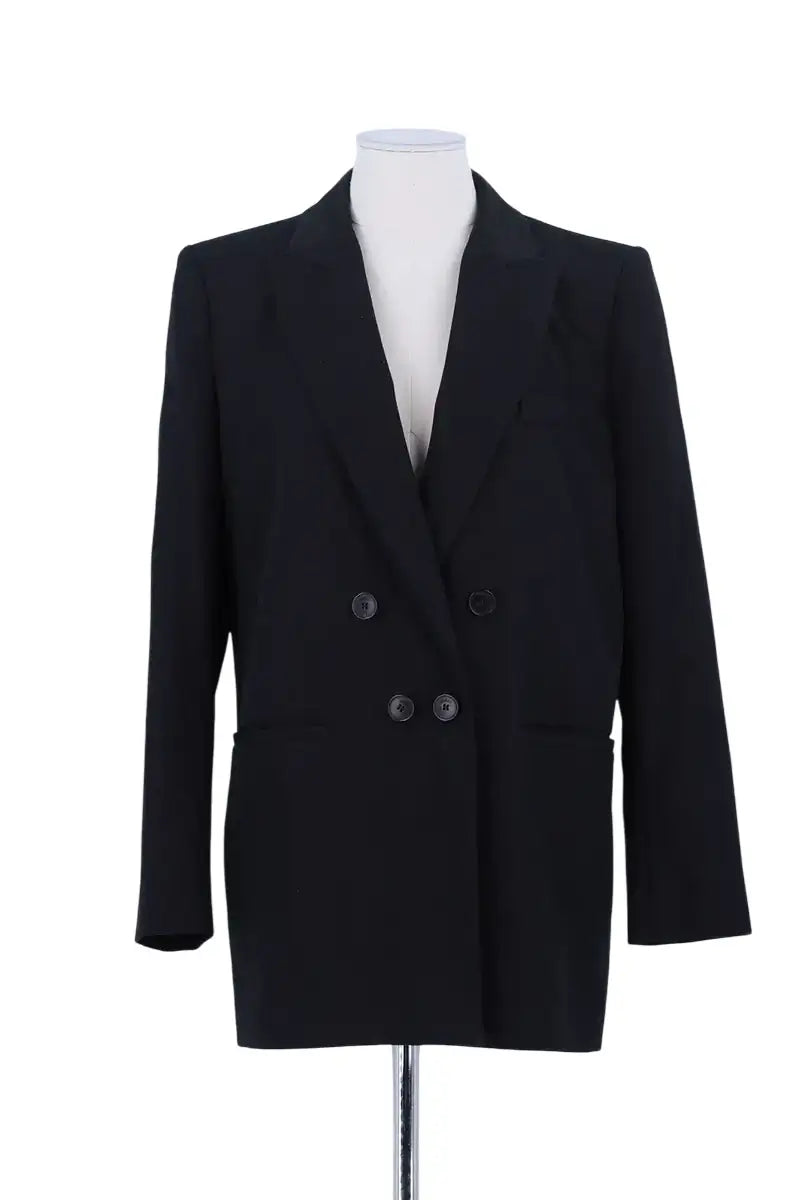 Blazer Ba&Sh Noir en Synthétique, taille S - Seconde Main