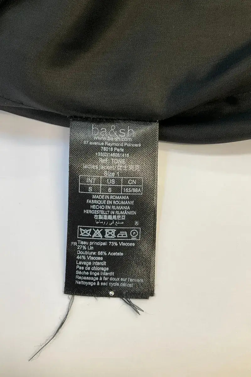 Blazer Ba&Sh Noir en Viscose