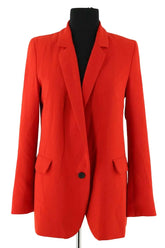 Blazer Ba&Sh Rouge en Synthétique, taille S - Seconde Main