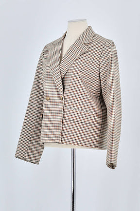 Blazer Bonpoint Beige en Coton