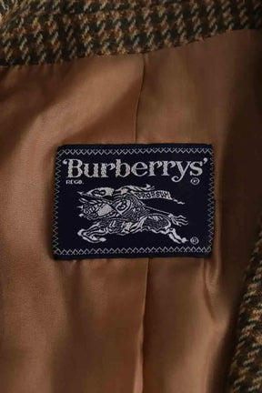 Blazer Burberry Marron en Laine