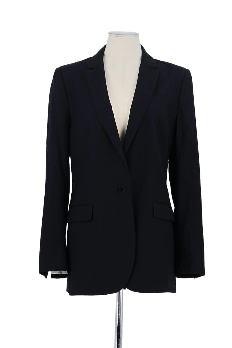 Blazer By Malene Birger Noir en Polyester, taille M - Seconde Main
