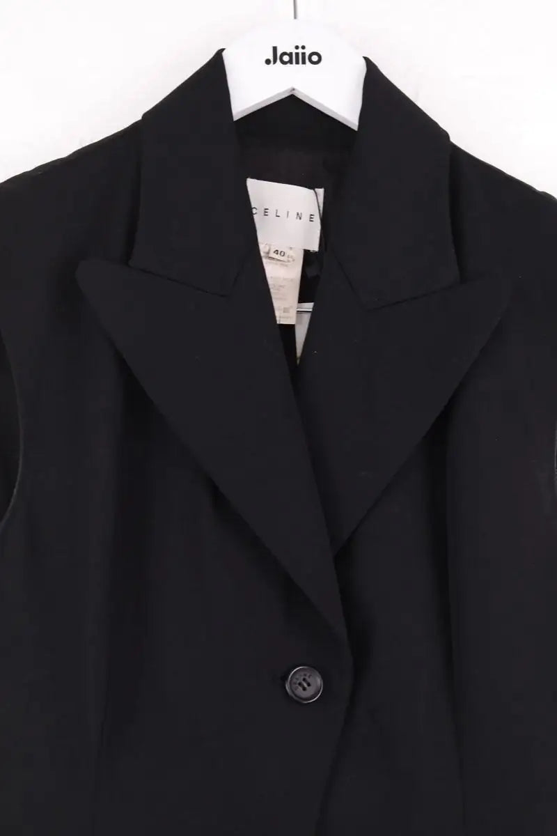 Blazer Celine Noir en Laine