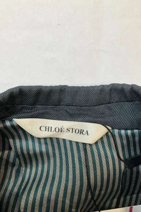 Blazer Chloé Stora Bleu en Synthétique