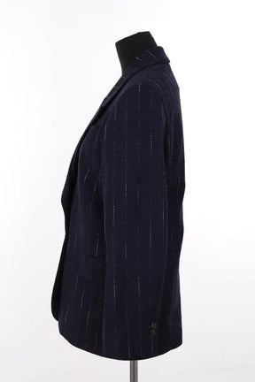 Blazer Chloé Stora Marine en Laine
