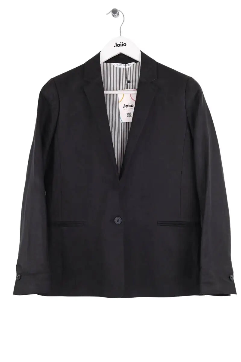 Blazer Chloé Stora Noir en Lin, taille XS - Seconde Main