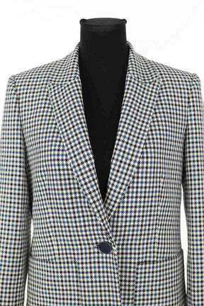 Blazer Claudie Pierlot Bleu en Coton