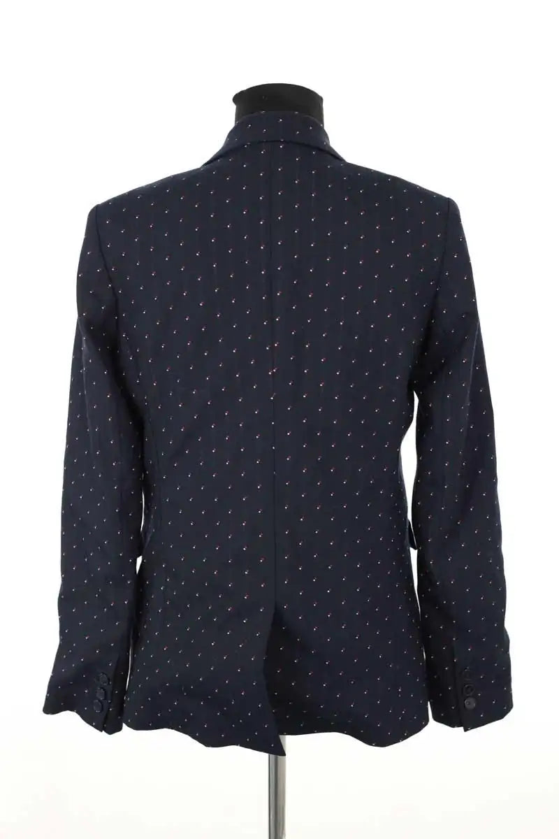 Blazer Claudie Pierlot Bleu en Polyester