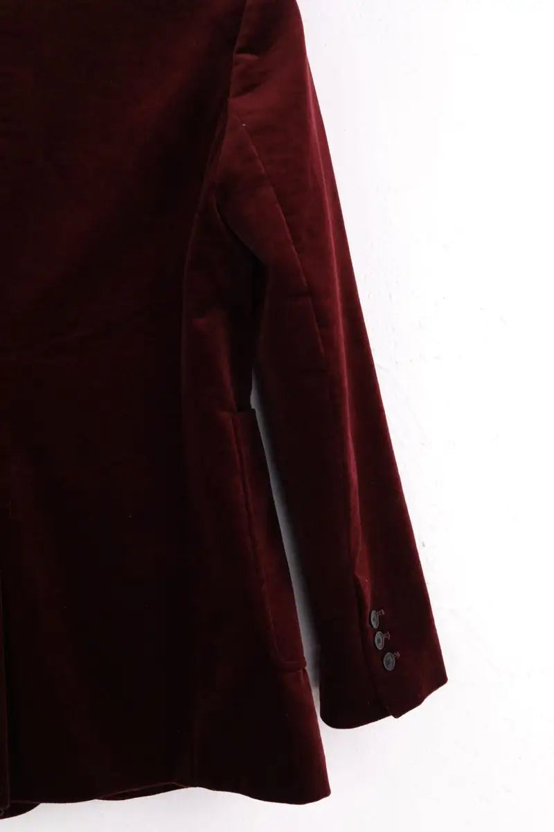 Blazer Claudie Pierlot Bordeaux en Coton