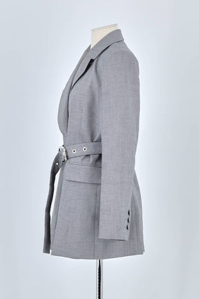 Blazer Claudie Pierlot Gris en Polyester