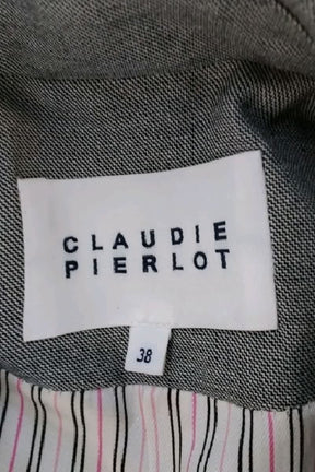 Blazer Claudie Pierlot Gris en Polyester