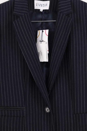 Blazer Claudie Pierlot Marine en Synthétique