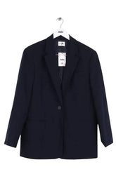 Blazer Claudie Pierlot Marine en Synthétique, taille M - Seconde Main