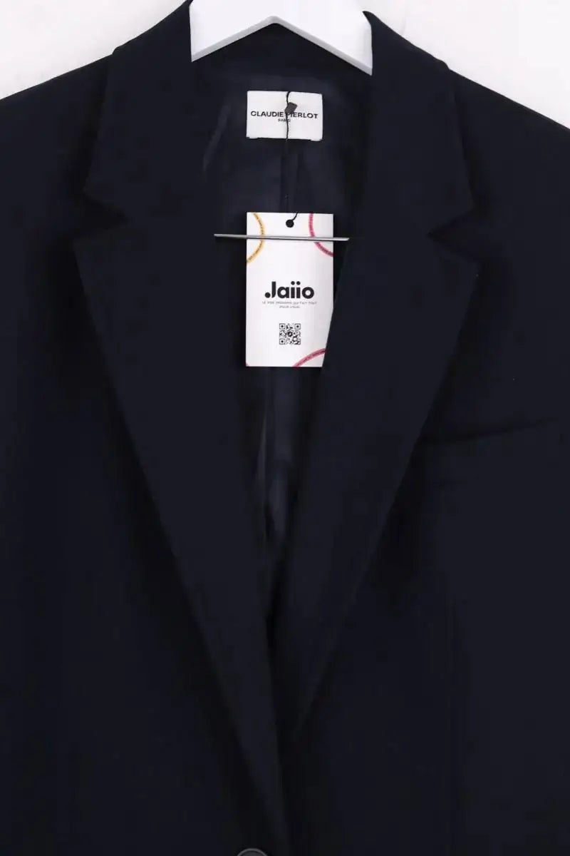 Blazer Claudie Pierlot Marine en Synthétique