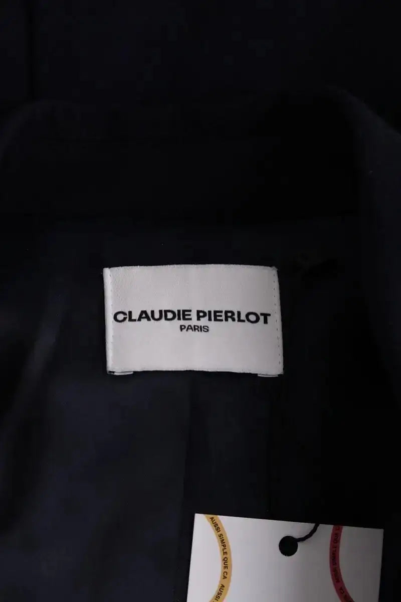 Blazer Claudie Pierlot Marine en Synthétique