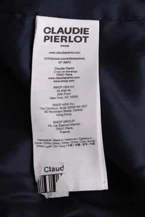 Blazer Claudie Pierlot Marine en Synthétique