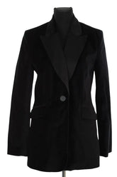 Blazer Claudie Pierlot Noir en Coton, taille L - Seconde Main