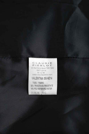 Blazer Claudie Pierlot Noir en Polyester
