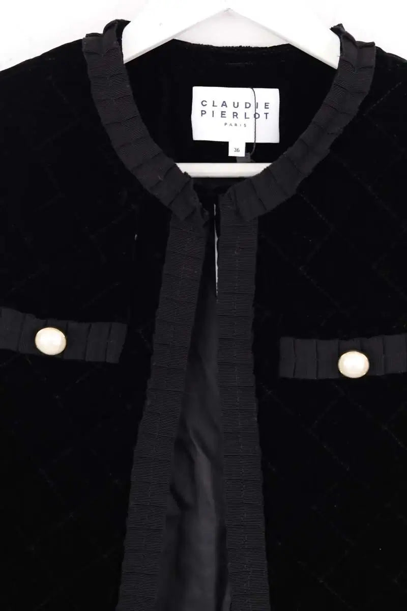 Blazer Claudie Pierlot Noir en Synthétique