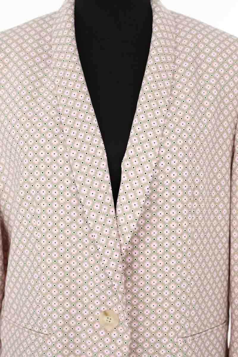 Blazer Claudie Pierlot Rose en Polyester