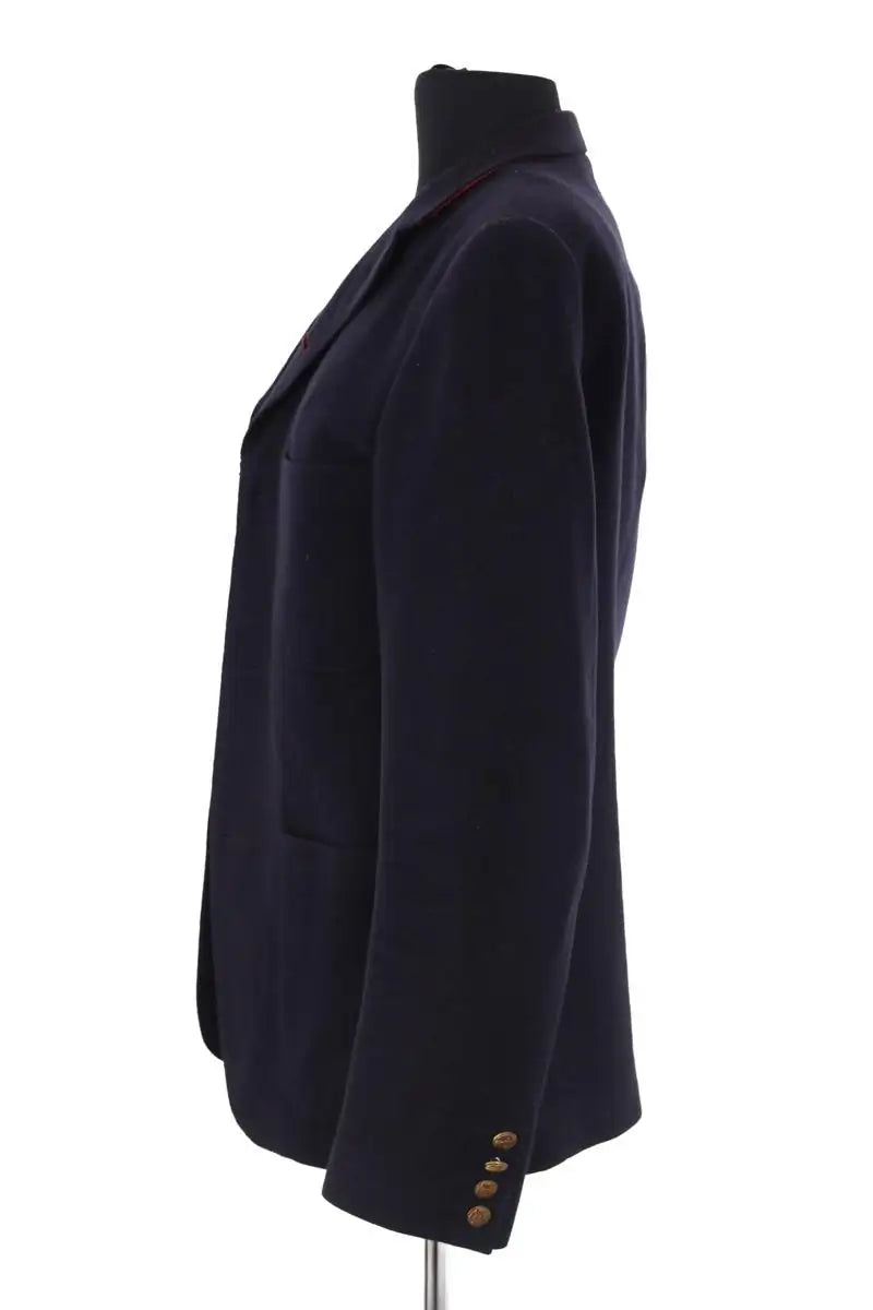Blazer Comme Des Garçons Bleu en Laine