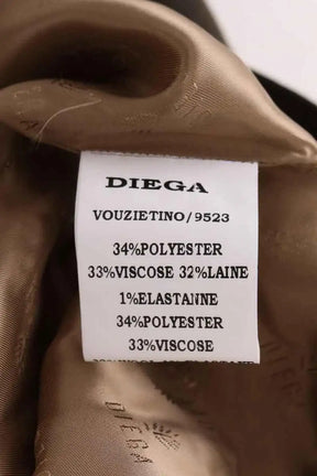 Blazer Diega Kaki en Synthétique