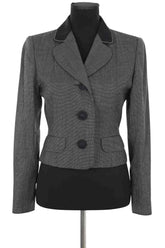 Blazer Dior Noir en Laine, taille M - Seconde Main