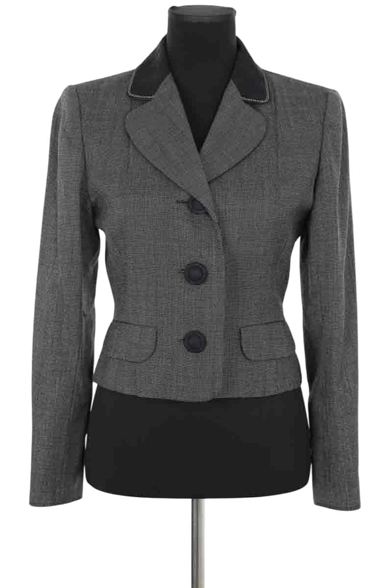 Blazer Dior Noir en Laine, taille M - Seconde Main